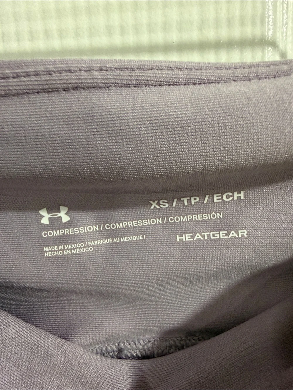Under Armour Dusty Lavender High-Rise Workout Leggings